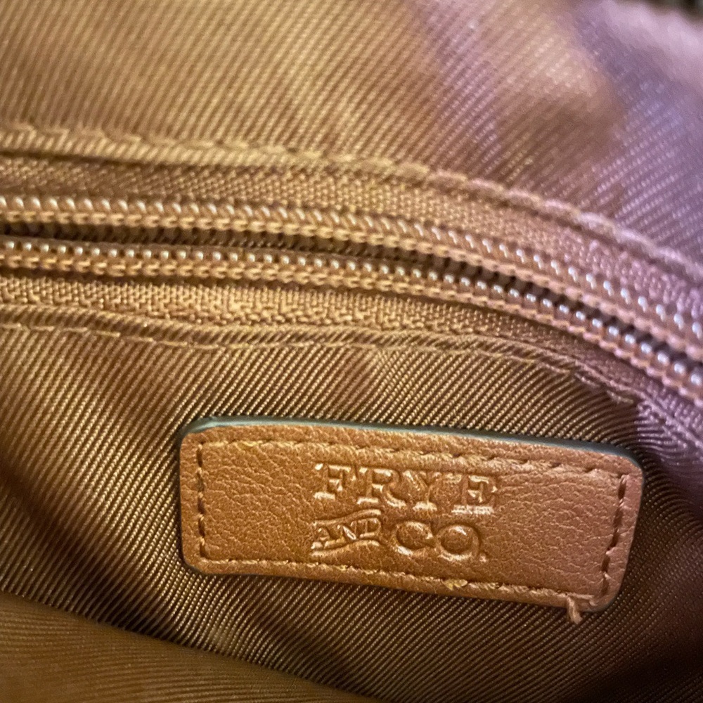 Frye Brown Leather‎ Accent Bag - Picture 4 of 9